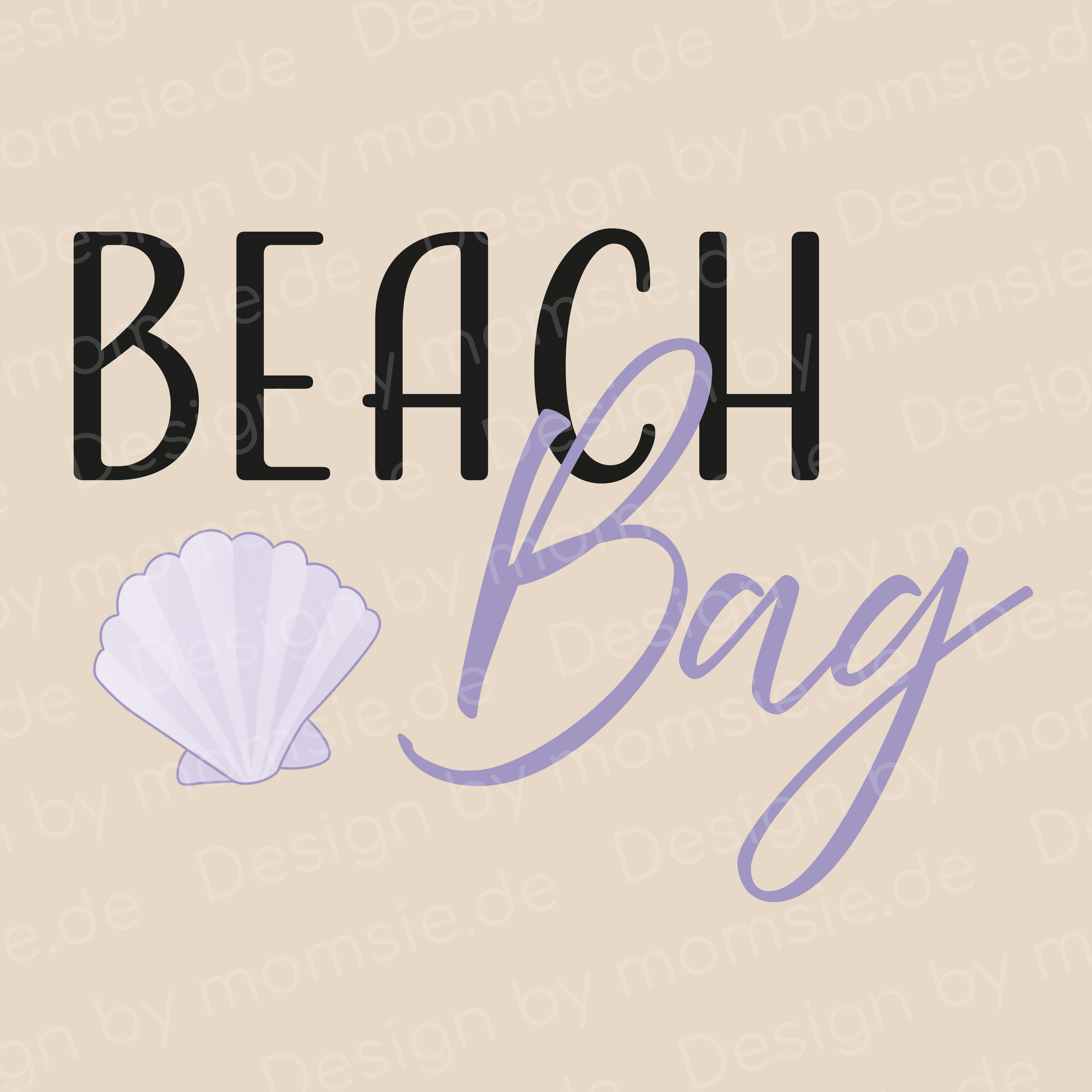 Cotton-Bag "Cassie" → Aufdruck: Beach Bag