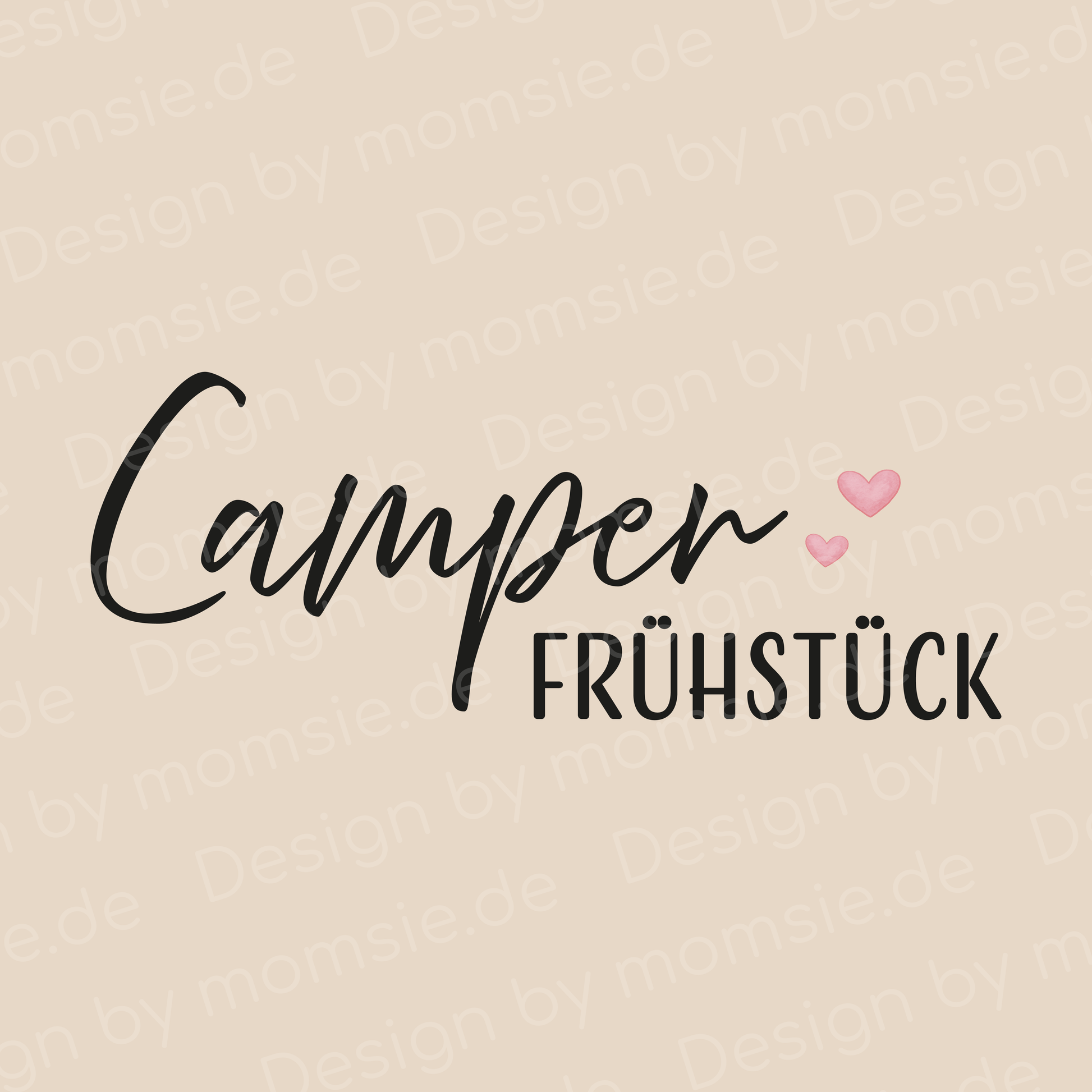Organizer „Anna“ → Aufdruck: Camper Frühstück
