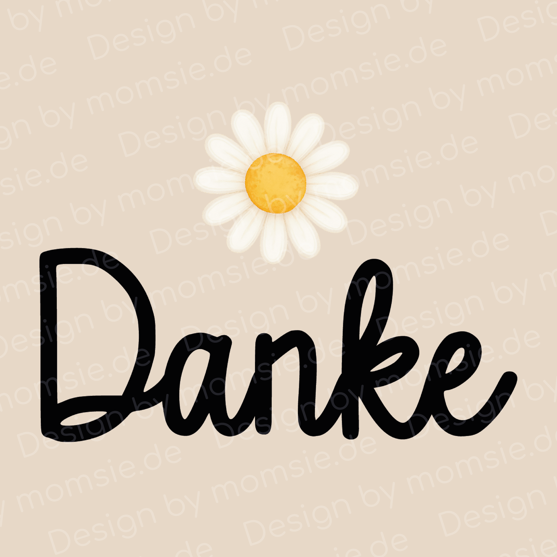 Geschenkbeutel (S) → Aufdruck: Danke