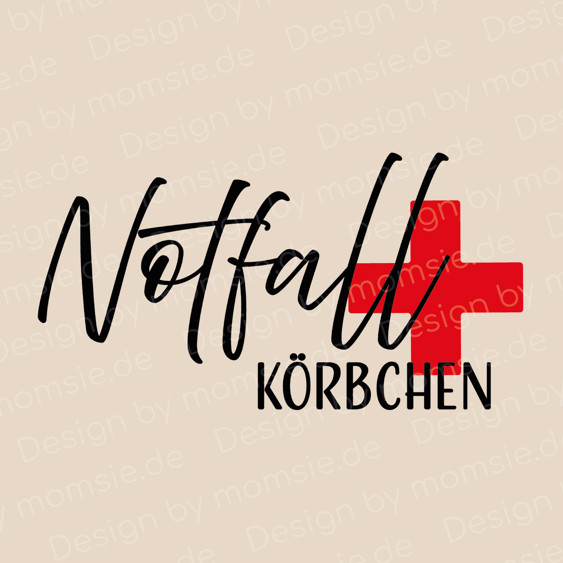 Organizer „Anna“ → Aufdruck: Notfallkörbchen