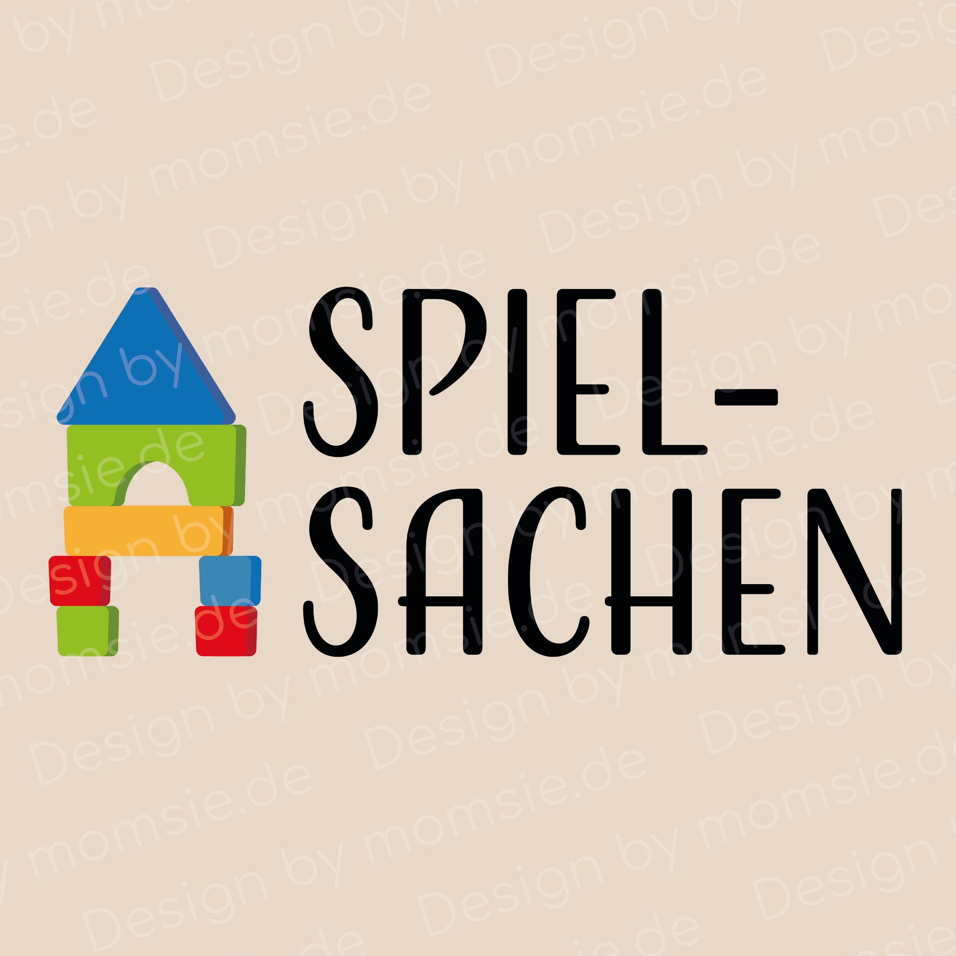 Organizer „Hannah“ → Aufdruck: Spielsachen