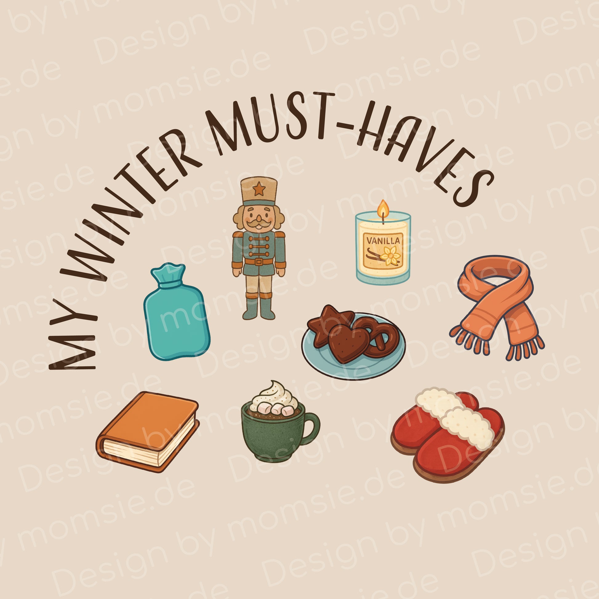 Organizer „Hannah“ → Aufdruck: Winter Must-Haves