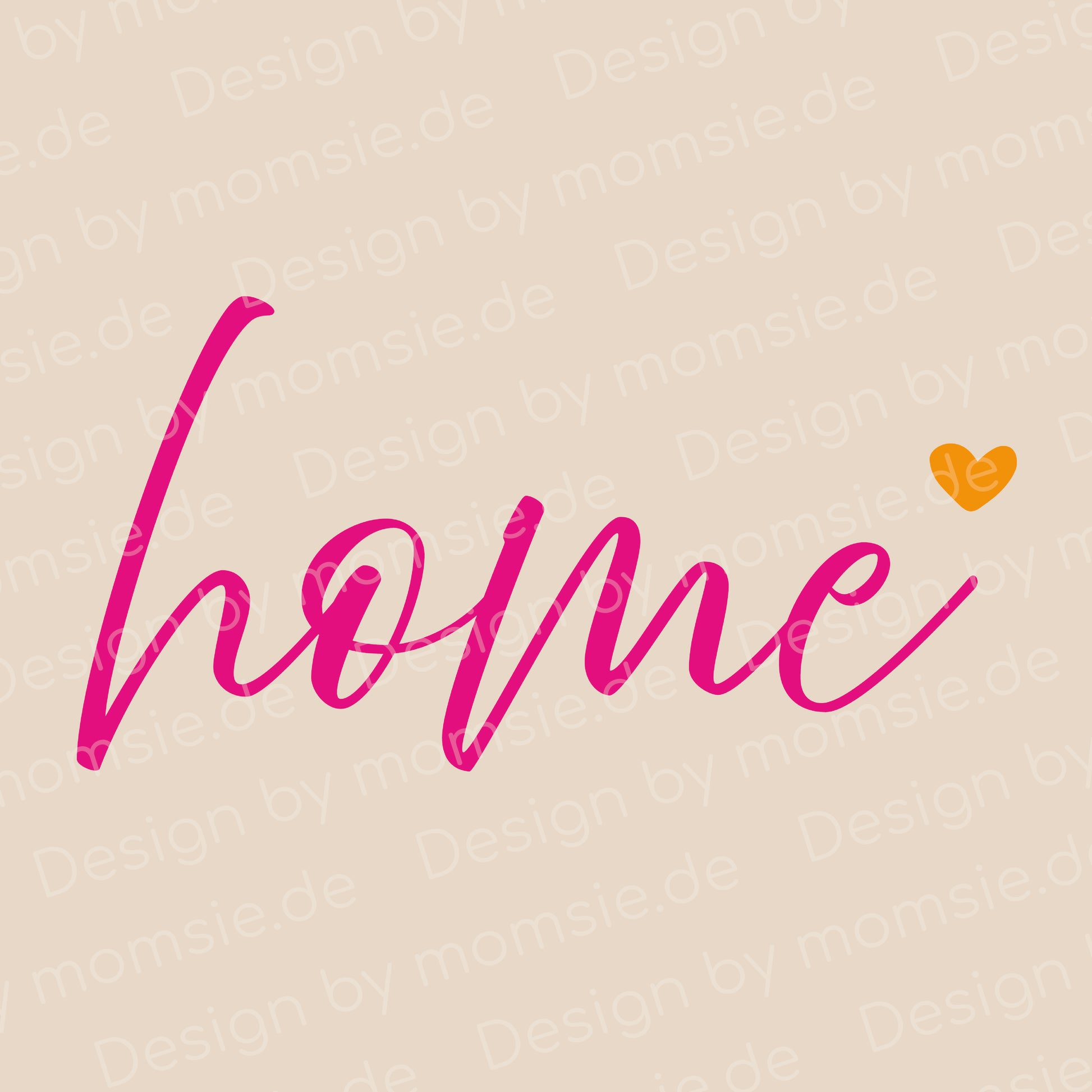 Aufbewahrungskorb „Hailey“ → Aufdruck: Home