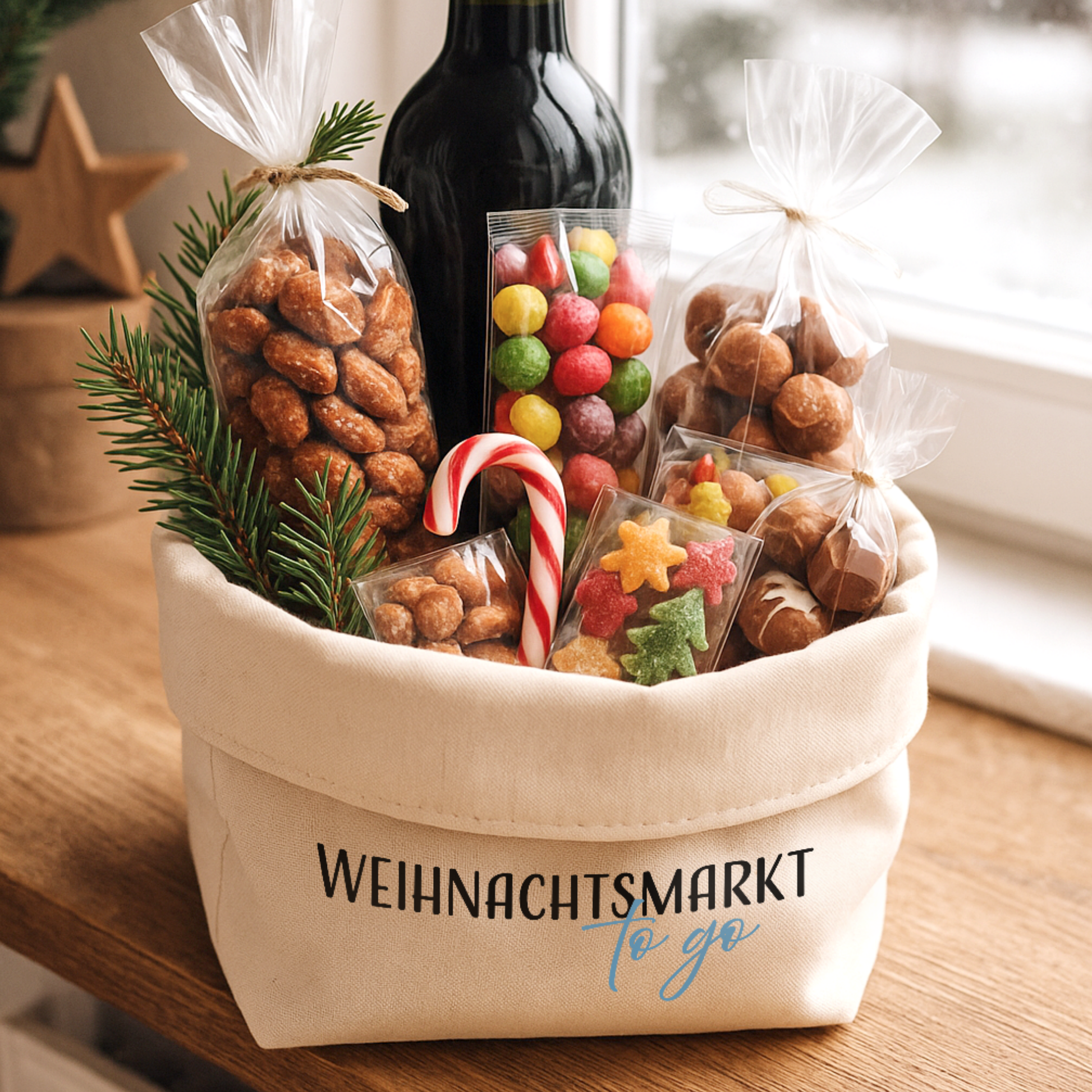 Organizer „Anna“ → Aufdruck: Weihnachtsmarkt to go