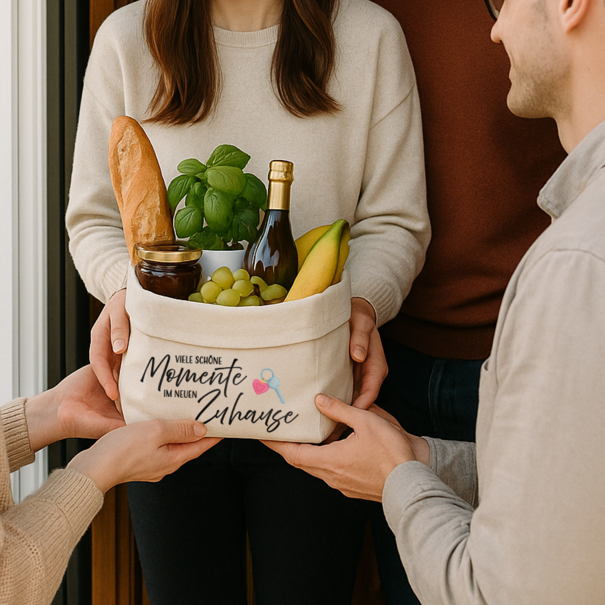 Organizer „Hannah“ → Aufdruck: Viele schöne Momente im neuen Zuhause