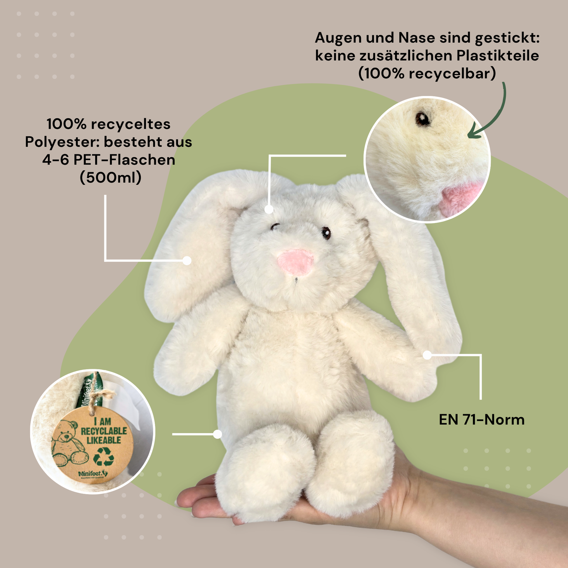 Kuscheltier → RecycelHase