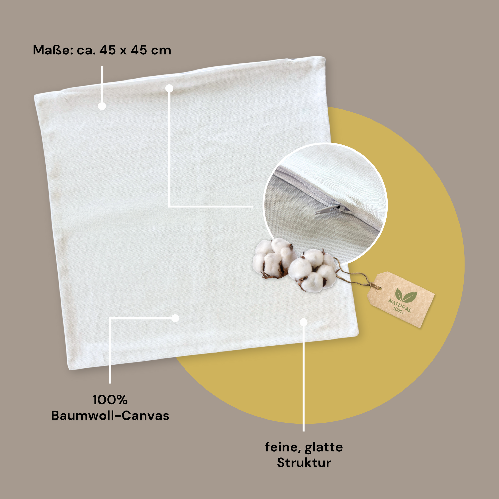 personalisiertes Kissen → Aufdruck: Indianer Teddy